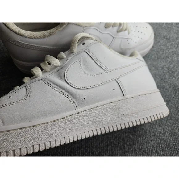 Nike Air Force 1 White Low Top CW2288-111 Mens Sz 10 Super Clean - Picture 10 of 11